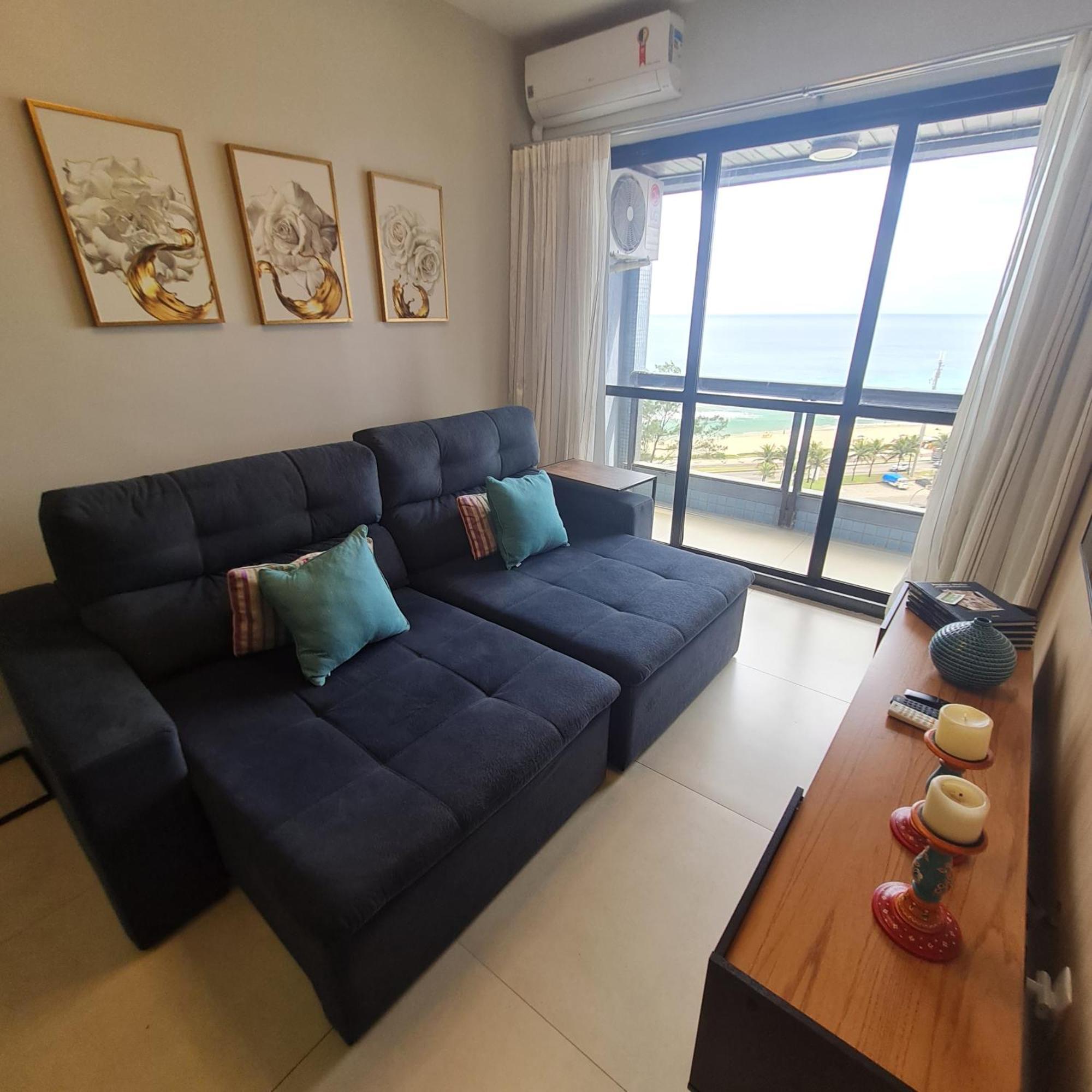 Apto Frente Praia-alfapark-barra Da Tijuca Apartemen